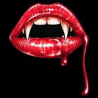 Awesome Vampire Fangs Lips Halloween Trick Or Treat Sustainable Bucket Hat