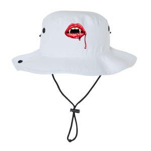 Awesome Vampire Fangs Lips Halloween Trick Or Treat Legacy Cool Fit Booney Bucket Hat