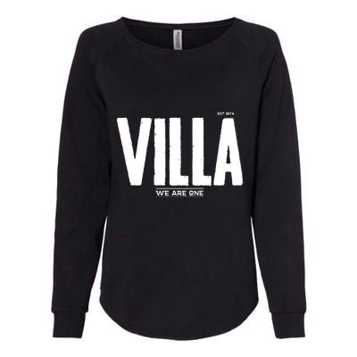 Aston Villa FC Womens California Wash Sweatshirt