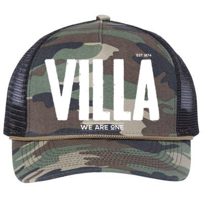 Aston Villa FC Retro Rope Trucker Hat Cap