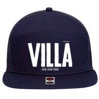 Aston Villa FC 7 Panel Mesh Trucker Snapback Hat