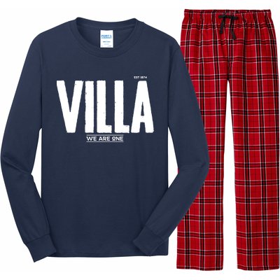 Aston Villa FC Long Sleeve Pajama Set