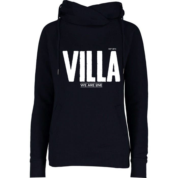 Aston Villa FC Womens Funnel Neck Pullover Hood