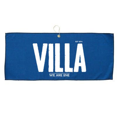 Aston Villa FC Large Microfiber Waffle Golf Towel