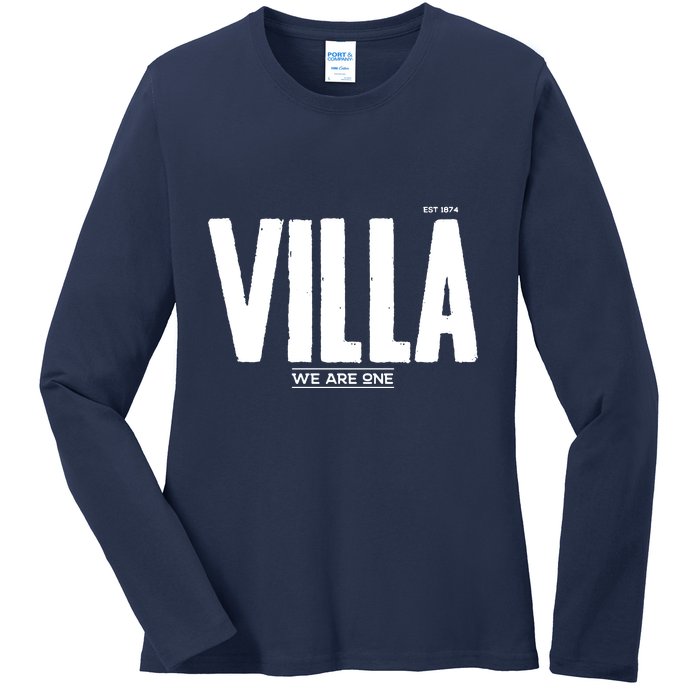 Aston Villa FC Ladies Long Sleeve Shirt