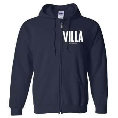 Aston Villa FC Full Zip Hoodie