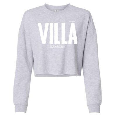 Aston Villa FC Cropped Pullover Crew