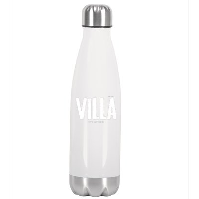 Aston Villa FC Stainless Steel Insulated Water Bottle