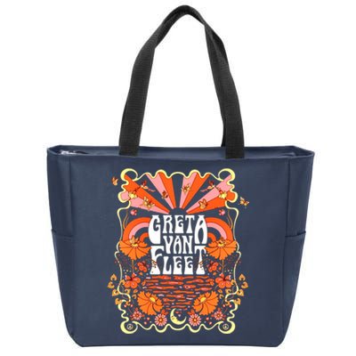 &Amp;&Gt;&Lt;Greta Van FleetGreat Greta Van FleetGreta Van FleetGreta Van Fle Zip Tote Bag