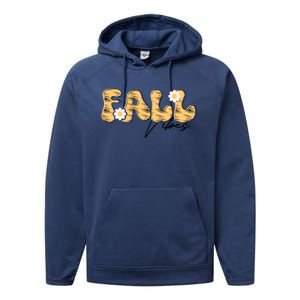 Autumn Vibes Graphic Illustration Performance Fleece Hoodie