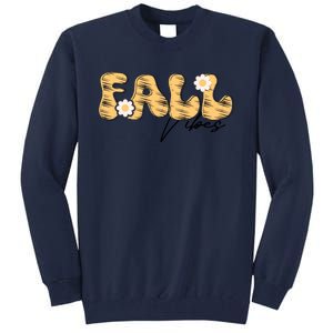 Autumn Vibes Graphic Illustration Tall Sweatshirt