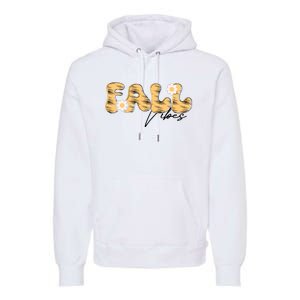 Autumn Vibes Graphic Illustration Premium Hoodie