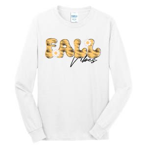 Autumn Vibes Graphic Illustration Tall Long Sleeve T-Shirt