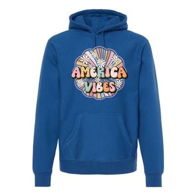 America Vibes Gift Premium Hoodie