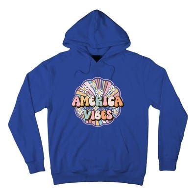 America Vibes Gift Tall Hoodie