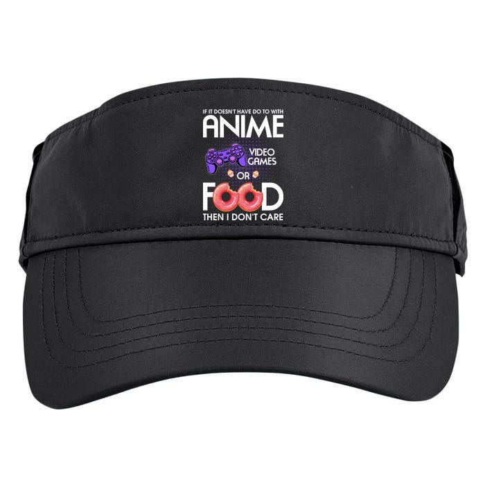 Anime Video Games And Food Lover Adult Drive Performance Visor