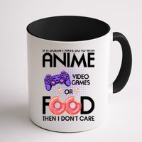 Anime Video Games And Food Lover Mug