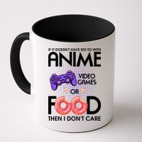 Anime Video Games And Food Lover Mug