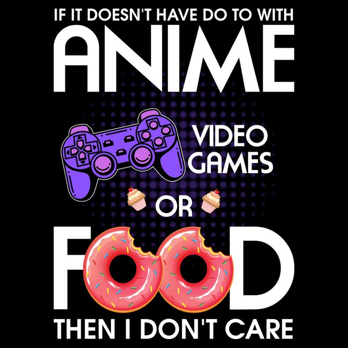 Anime Video Games And Food Lover Flat Bill Trucker Hat