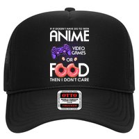Anime Video Games And Food Lover Trucker Hat