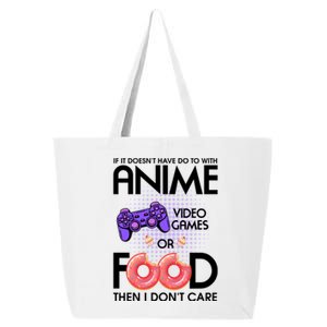 Anime Video Games And Food Lover 25L Jumbo Tote