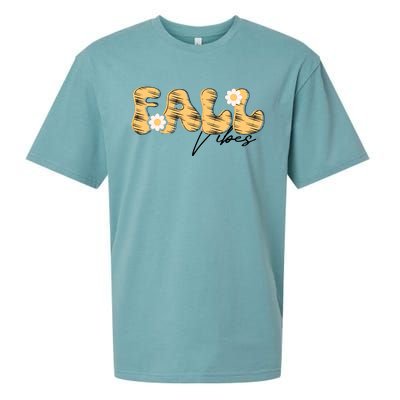 Autumn Vibes Graphic Sueded Cloud Jersey T-Shirt