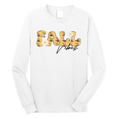 Autumn Vibes Graphic Long Sleeve Shirt