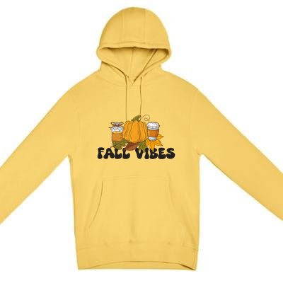 Autumn Vibes Graphic Premium Pullover Hoodie