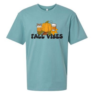 Autumn Vibes Graphic Sueded Cloud Jersey T-Shirt