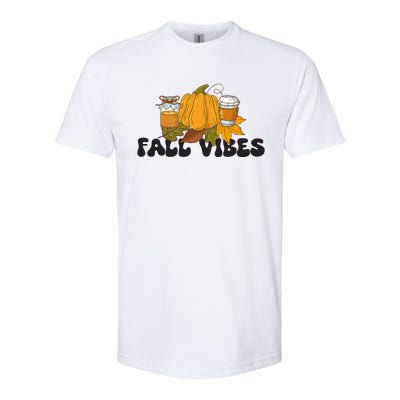 Autumn Vibes Graphic Softstyle CVC T-Shirt