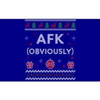 Afk Video Games Funny Gamer Design Ugly Christmas Gift Bumper Sticker