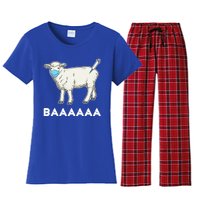 Anti Vaccine Gift Anti Vax And Anti Mask Sheeple Funny Gift Women's Flannel Pajama Set