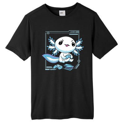 Axolotl Video Games Gamer Tall Fusion ChromaSoft Performance T-Shirt