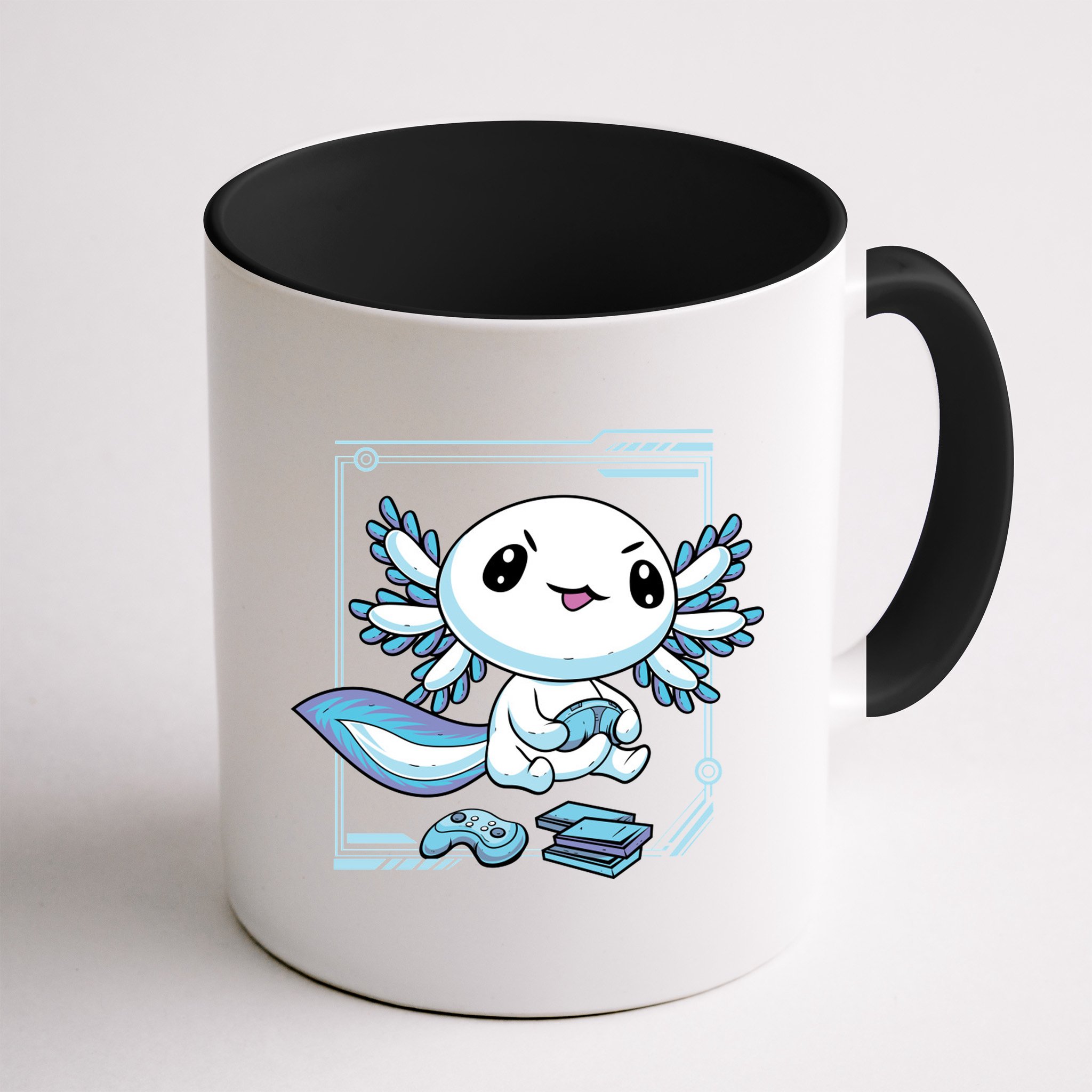 Axolotl Video Games Gamer Mug