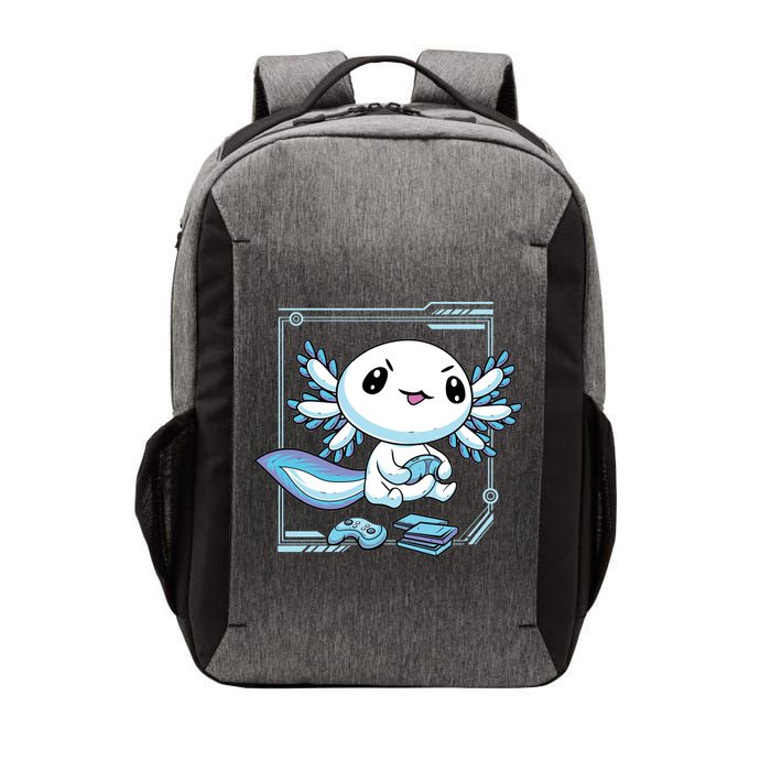 Axolotl Video Games Gamer Vector Backpack