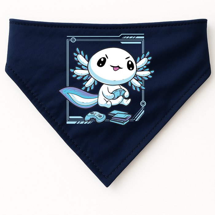 Axolotl Video Games Gamer USA-Made Doggie Bandana