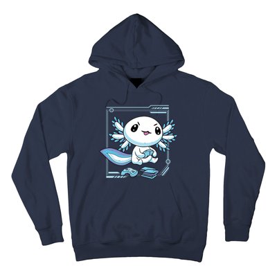 Axolotl Video Games Gamer Hoodie