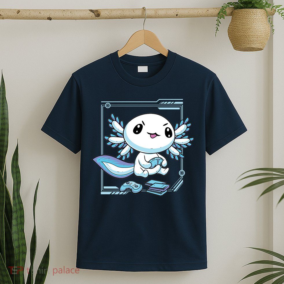 Axolotl Video Games Gamer T-Shirt
