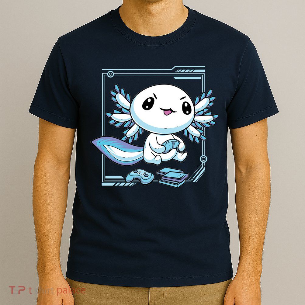 Axolotl Video Games Gamer T-Shirt