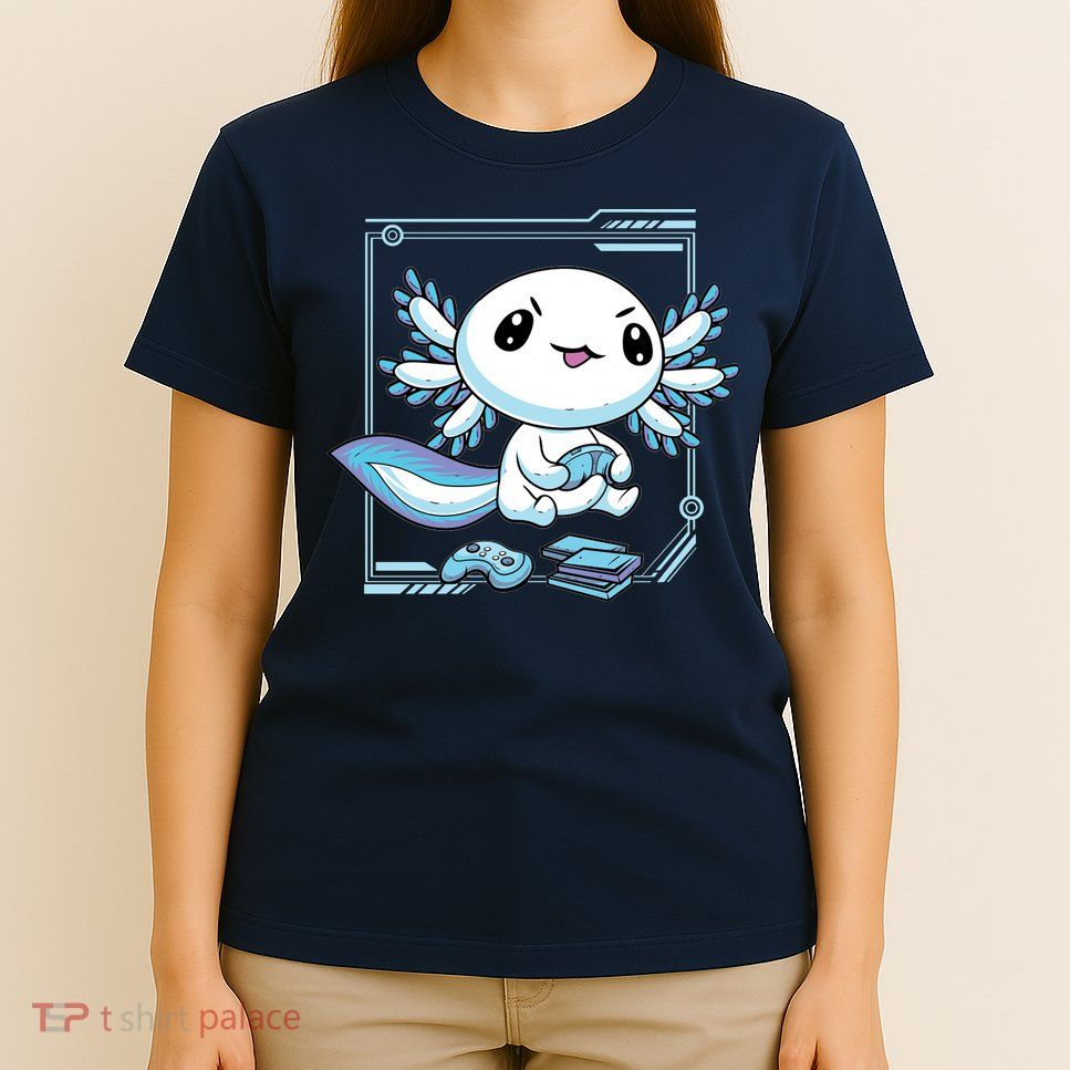 Axolotl Video Games Gamer T-Shirt