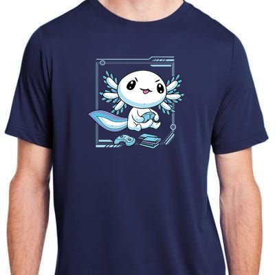 Axolotl Video Games Gamer Adult ChromaSoft Performance T-Shirt