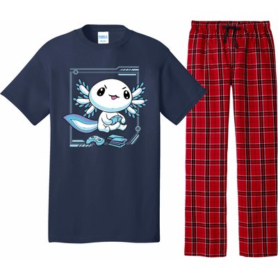 Axolotl Video Games Gamer Pajama Set