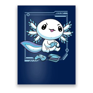 Axolotl Video Games Gamer Poster