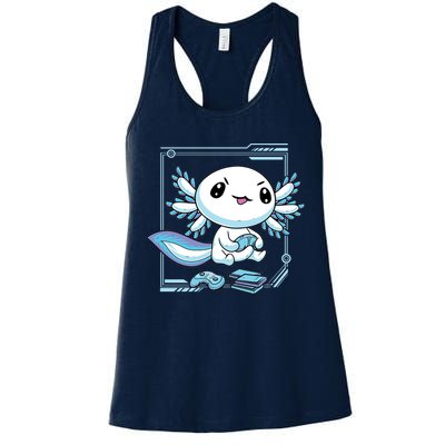 Axolotl Video Games Gamer Womens Tank Top