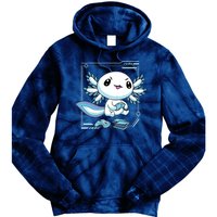 Axolotl Video Games Gamer Tie Dye Hoodie