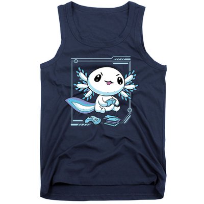 Axolotl Video Games Gamer Tank Top