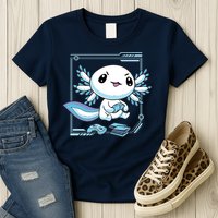 Axolotl Video Games Gamer Womens T-Shirt