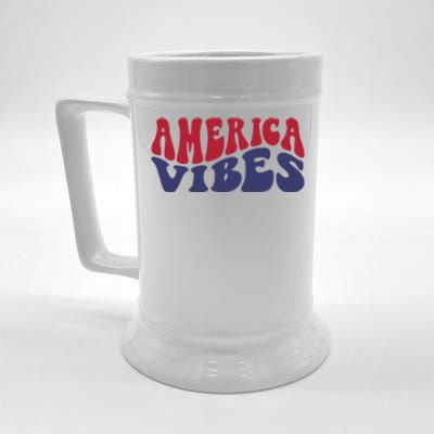 America Vibes Gift Beer Stein