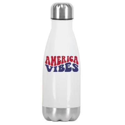 America Vibes Gift Stainless Steel Insulated Water Bottle