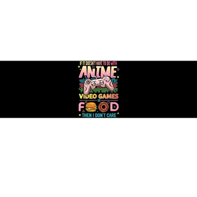 Anime Video Games Food Anime Lovers Gifts Idea Bumper Sticker